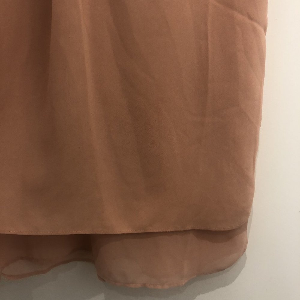 ROSE + OLIVE BLUSH TOP SIZE XS